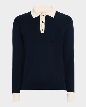 Men's VLogo Polo Sweater