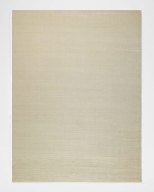 Velutto Hand-Loomed Light Beige Rug, 9' x 12'