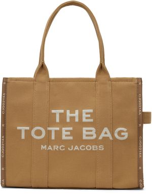 Marc Jacobs Tan 'The Jacquard Large' Tote