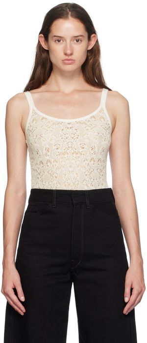 Gabriela Hearst White Desnos Bodysuit