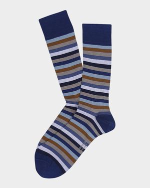Men's Stripe Mid-Calf Socks