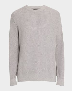 Men's Geometric Jacquard Sweater