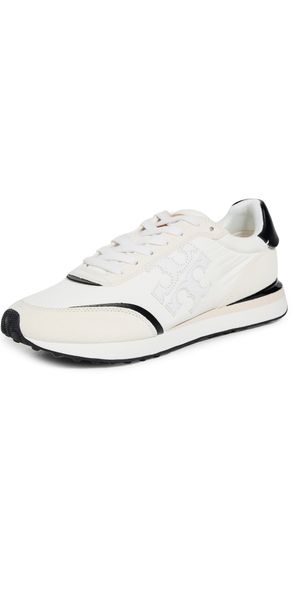 Tory Burch Destiny Trainers White/Purity/Black 10.5