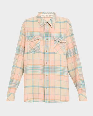 Lover Tartan Cashmere Shirt