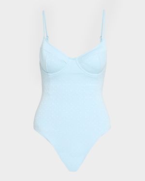 Demi Bustier One-Piece Swimsuit