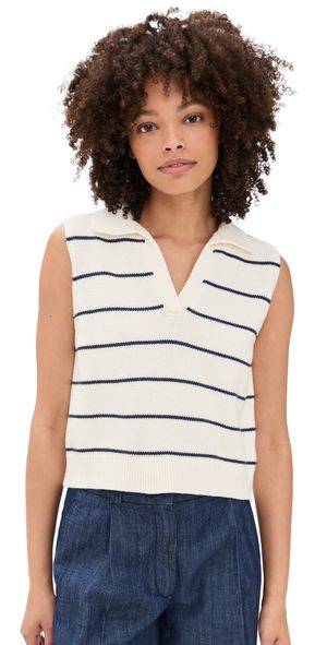 Velvet Nayla Sweater Milk/Blue XL