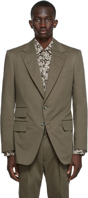 TOM FORD Green Atticus Blazer
