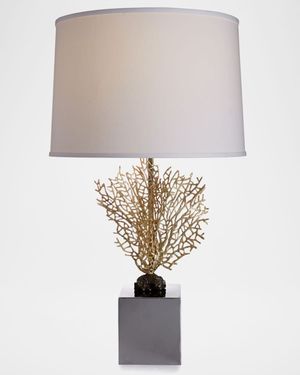 Fan Coral Table Lamp