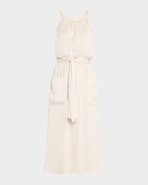 Amelia Belted Midi Skirt