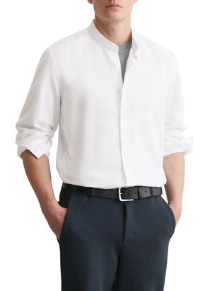 Marc O'polo - Chemise droite en coton - Taille XL - Blanc