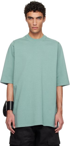 Rick Owens Blue Hollywood Jumbo SS T-shirt