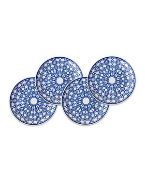 Newport Garden Gate Canape Plates, Set of 4