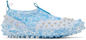 Sunnei Baskets 1000CHIODI bleues exclusives à SSENSE