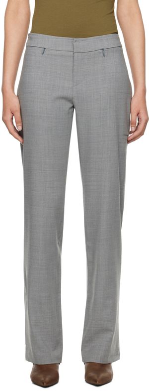 Paloma Wool Gray Baozi Trousers