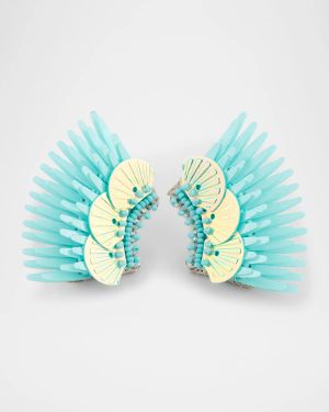 Shell Sequined Mini Madeline Earrings