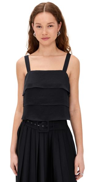 Ramy Brook Sloan Blouse Black L