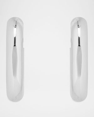 XL Chain-Link Hoop Earrings