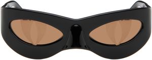 Charles Jeffrey LOVERBOY Black Neko Sunglasses