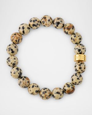 Dalmatian Jasper Stretch Bracelet