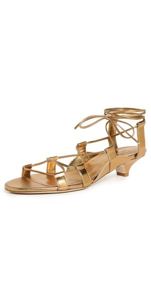 Jamie Haller The Sparta Heels Metallic Bronze 38