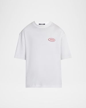 Men's Stazione Logo Patch T-Shirt