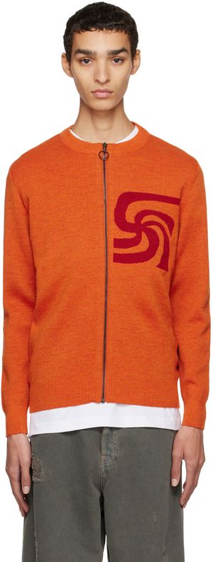 Soulland Orange Armor Lux Edition Cardigan