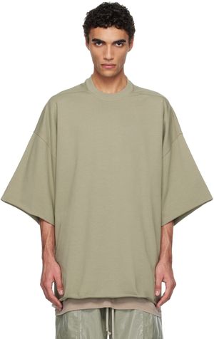 Rick Owens Green Hollywood Tommy T-shirt