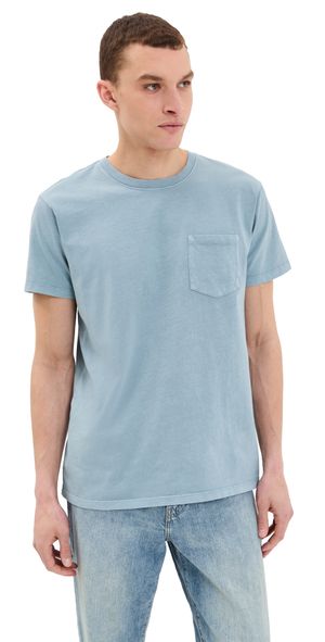 Katin Base Tee Airforce Blue Pigment Dye M