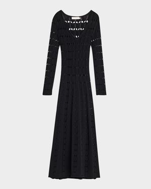 Rhiannon Pointelle Maxi Dress