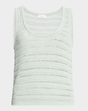 Kira Knit Scoop-Neck Tank Top