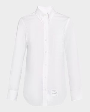 Classic Button-Down Poplin Shirt