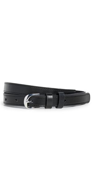 FRAME Petit Twist Buckle Belt Noir XS