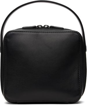 AURALEE Black Leather Small Travel Case