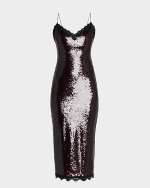 Verelith Sequined Midi Dress