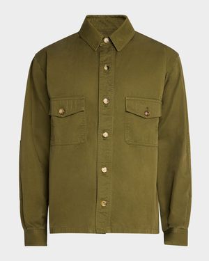 Men's Yves Twill Overshirt