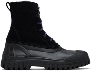 Diemme Black Anatra Shearling Boots
