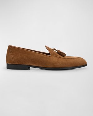 Men's York Suede Tassel Loafers