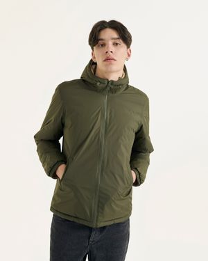 Jott - Doudoune réversible à capuche bergen 2.0 - Taille L - Vert