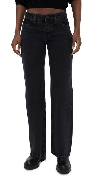 Free People Tennessee Boyfriend Jeans Hideaway Black 29