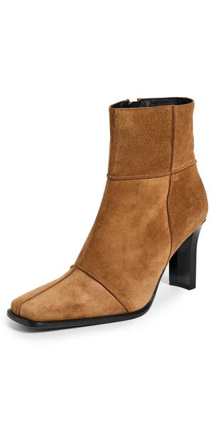 STAUD Hendrix Ankle Boots Tan 40.5