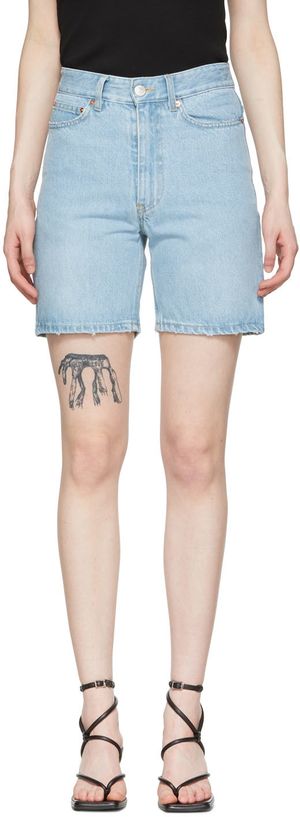 Won Hundred Blue Peggy Shorts