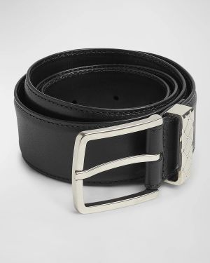 Men's Intreccio Leather Belt