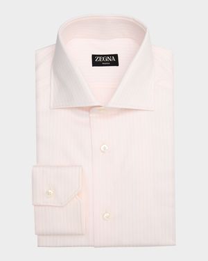 Men's Candy Stripe Trofeo Twill Dress Shirt