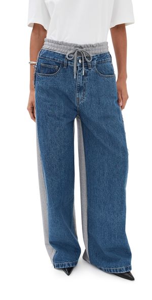 Monse Denim Sweatpants Indigo 6