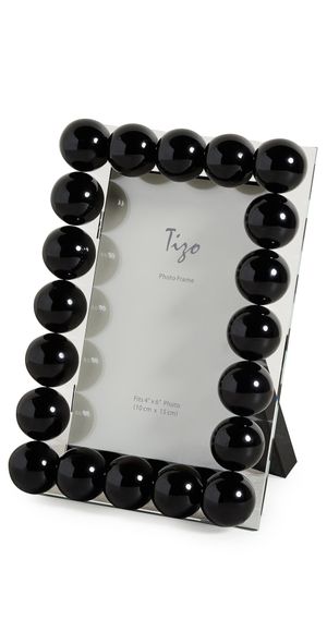 Tizo Design Crystal Glass Ball Frame 4x6 Black One Size