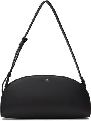 A.P.C. Black Demi-Lune Bag