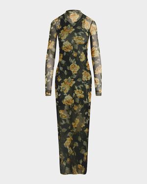 The Sheer Fantasy Maxi Dress