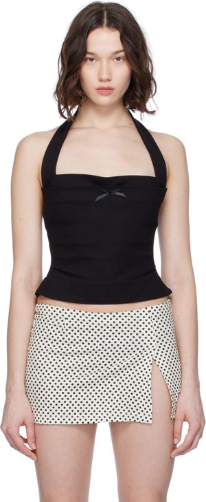Miaou Black Mikalea Top