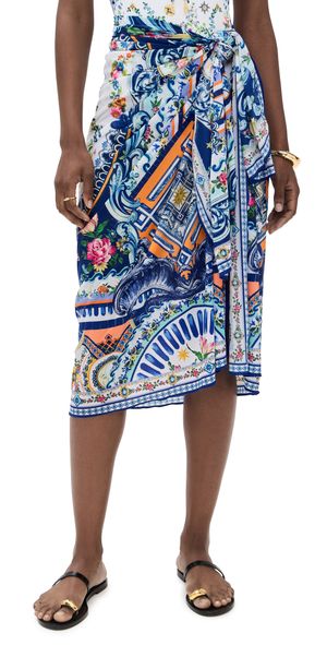 Camilla Long Sarong Tiles Darls One Size