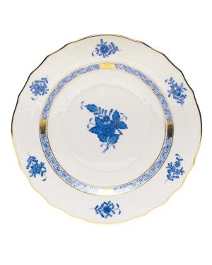 Blue Chinese Bouquet Salad Plate